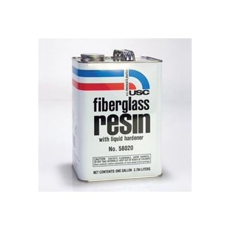 Us Chemical & Plastics USC - Fiberglass Resin - Quart Quart 58015.Q01